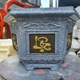 Khuôn đổ chậu lục giác 38