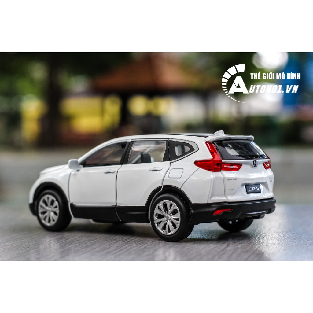 MÔ HÌNH XE HONDA CR-V 2018 WHITE 1:32 CÓ HỘP JACKIEKIM 5150