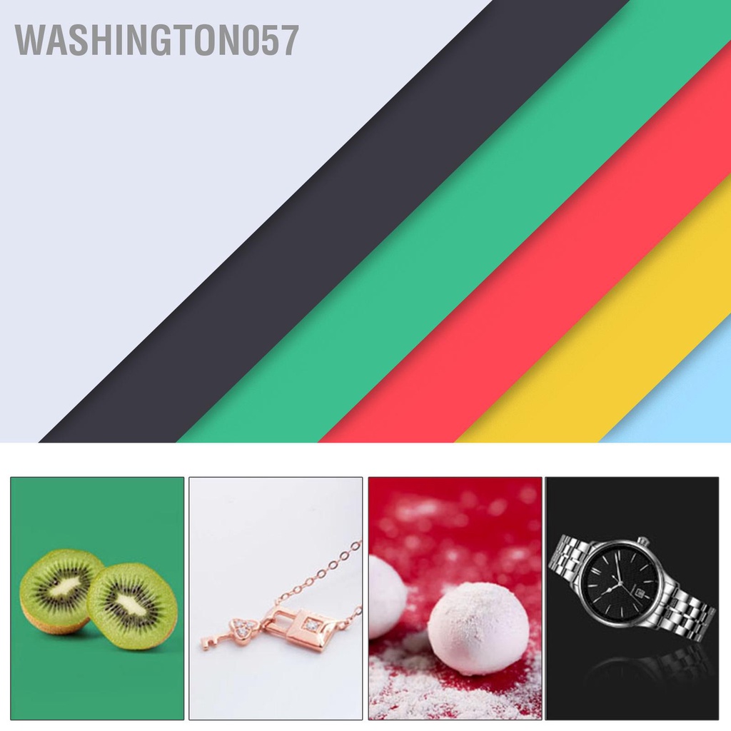 Hình ảnh Washington057 Hộp đèn Mini Ring Gấp Nhiếp ảnh LED Softbox Photo Studio với 6 phông nền #3