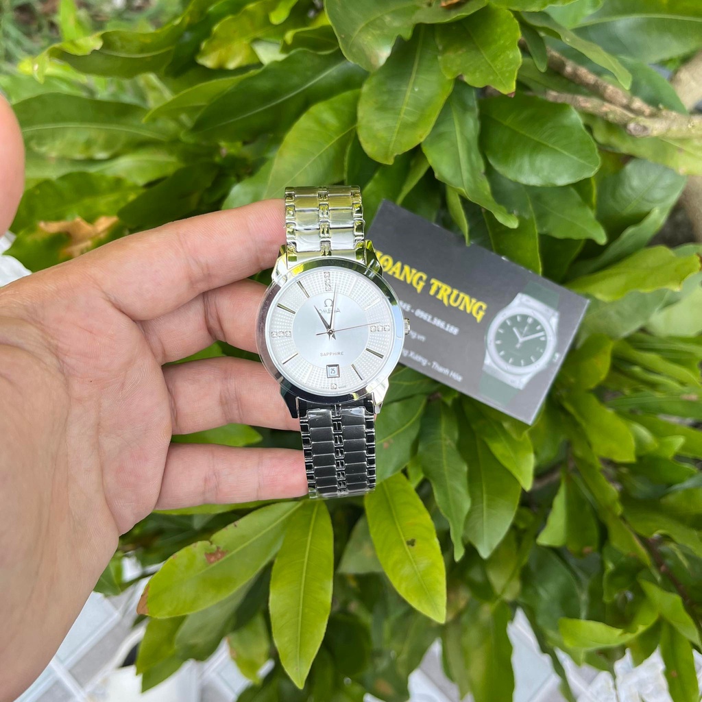Đồng Hồ 0mega-802M Nam 38mm, Máy Nhật, Kính Sapphire