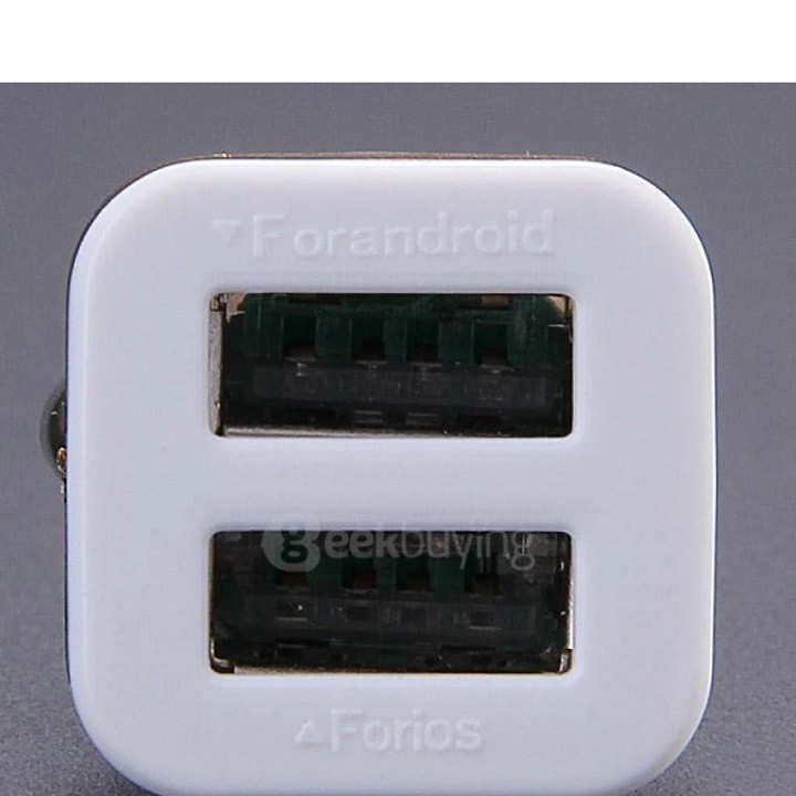 Sạc trên ô tô 2 in 1 CAR CHARGER ES-11