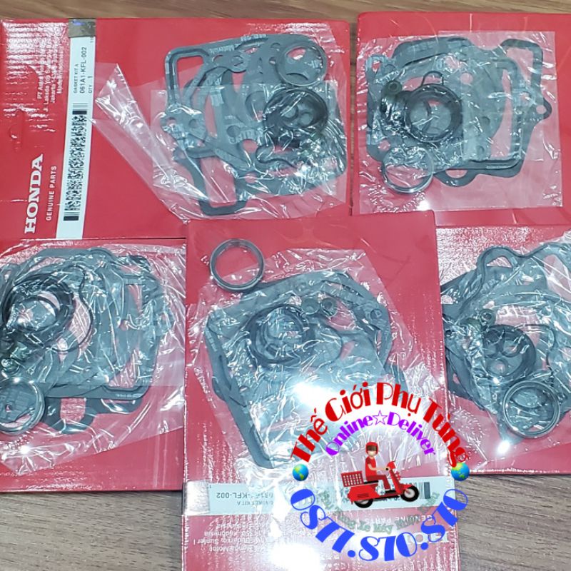 Full bộ ron đầu  Wave Thái 110, Future 1 zin Honda Indonesia - 061A1-KFL-002