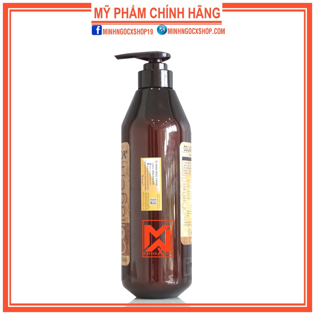 Dầu xả phục hồi HANEDA COLLAGEN 785ml chính hãng