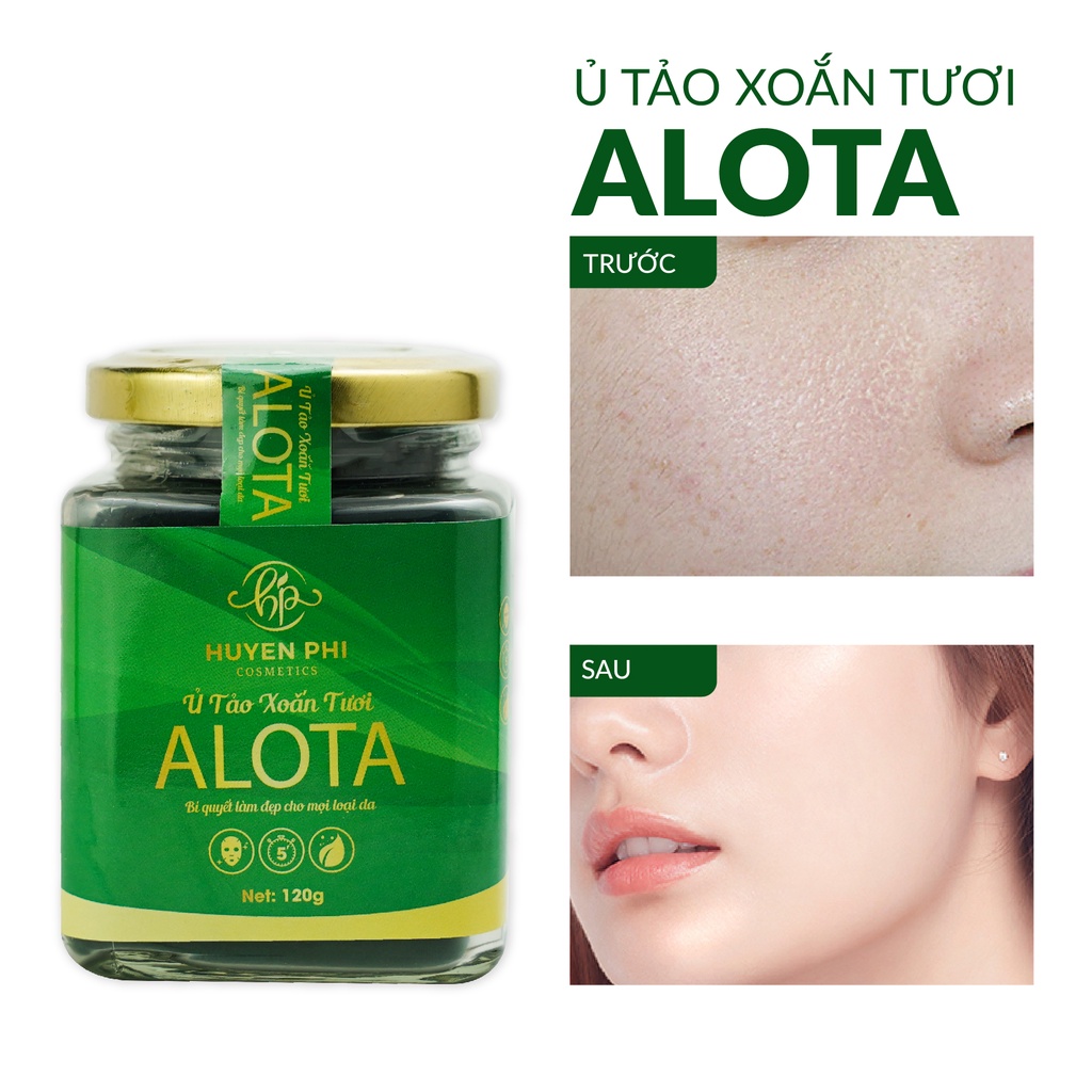 Ủ tảo xoắn tươi Alota Huyền Phi 120g