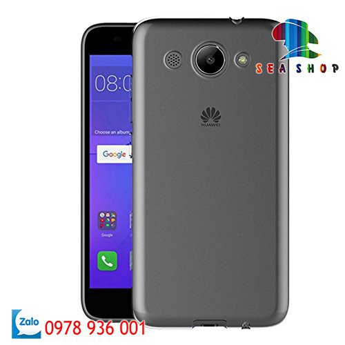 [TẶNG CƯỜNG LỰC]Ốp lưng Huawei Y3 2017 silicon trong suốt