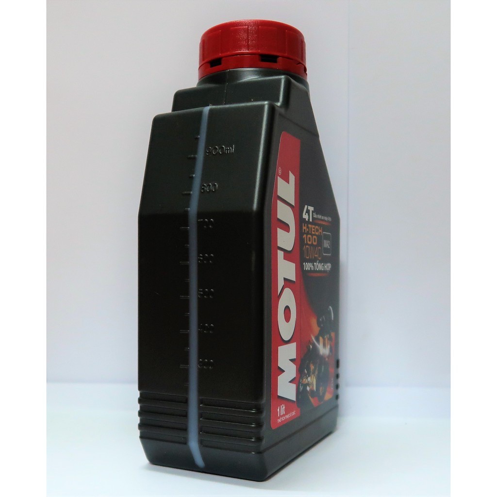 [Mã LIFE1603ALL giảm 10% đơn 0Đ] NHỚT MOTUL H-TECH 100 4T 10W-40 TỔNG HỢP 100% CHÍNH HÃNG