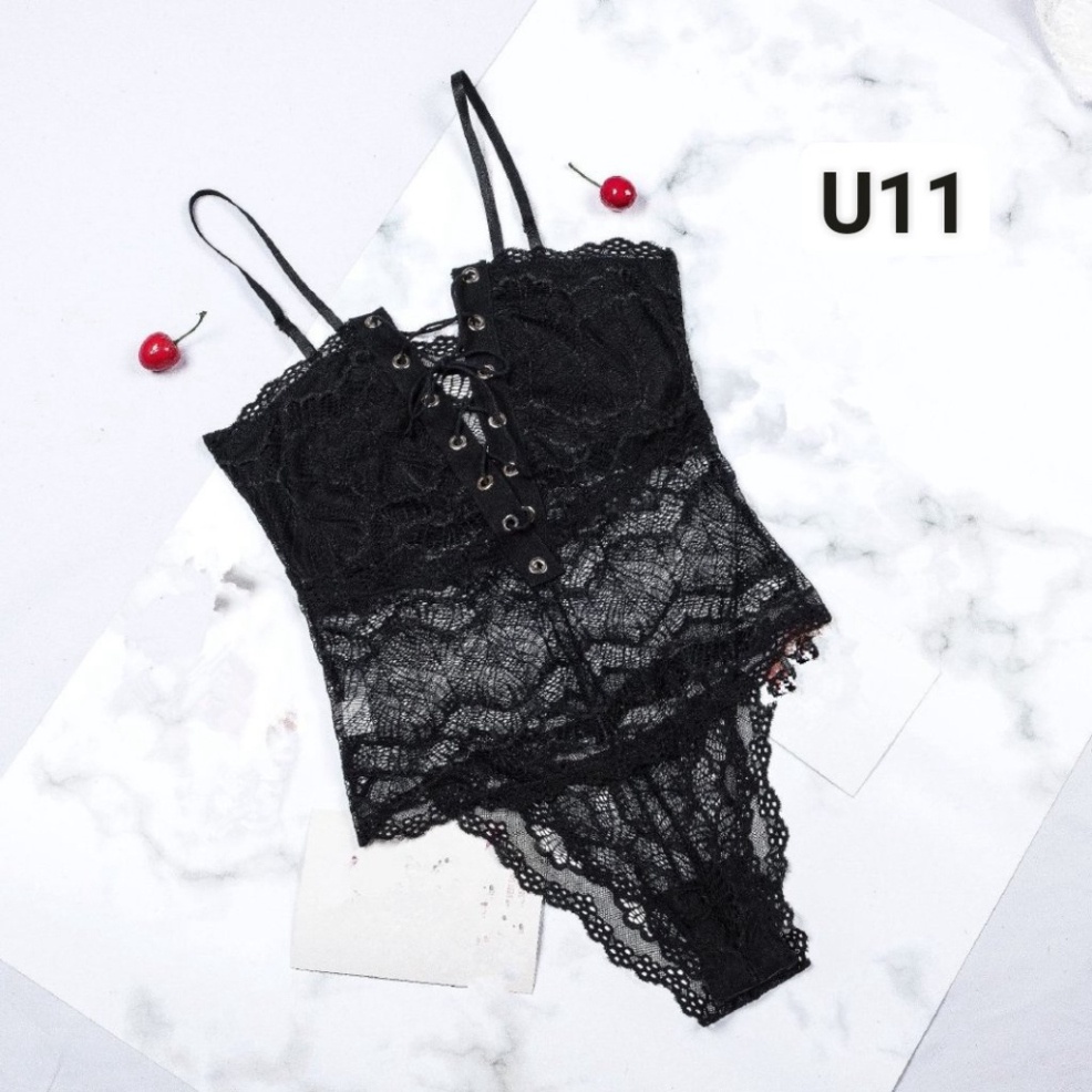 Đồ ngủ bodysuit ren đan ngực sexy - SIÊU HOT | BigBuy360 - bigbuy360.vn
