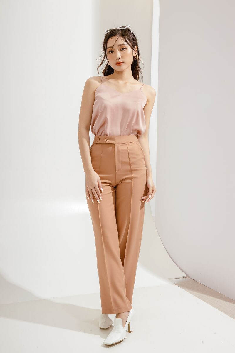 [Mã WABRWA8 giảm 15% đơn 99k] CCHAT Áo lụa 2 dây A678 | BigBuy360 - bigbuy360.vn