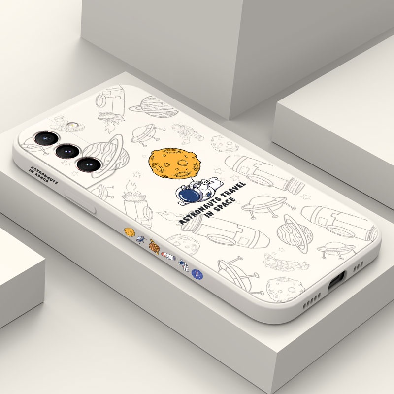 Ốp Điện Thoại Hình Phi Hành Gia Cho Samsung Galaxy S21 FE Ultra Plus
