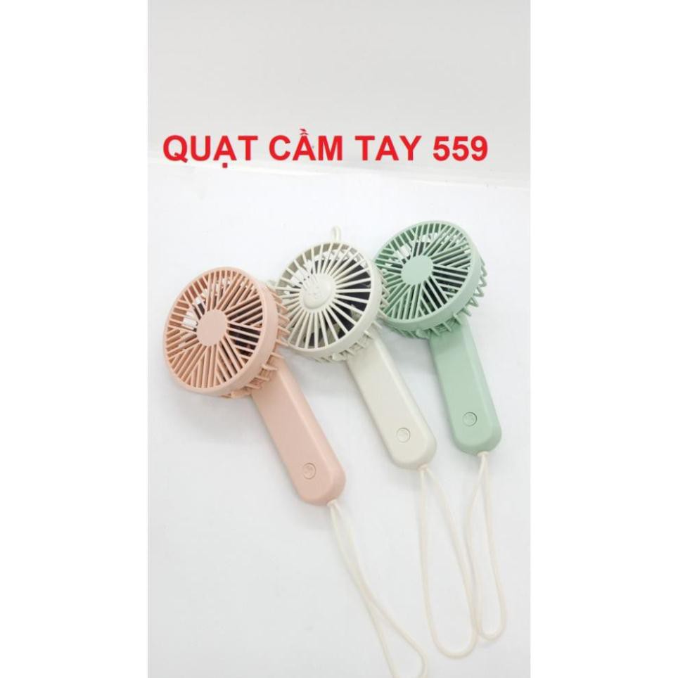 Quạt Mini Tích Điện, Cầm tay, Để bàn Ossan 558 - 889 tích hợp kẹp tiện lợi | BigBuy360 - bigbuy360.vn