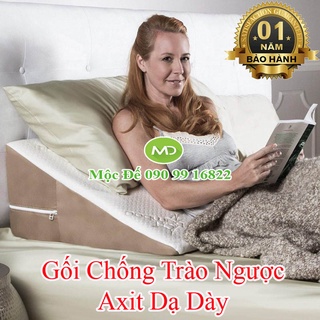Gối Chống Trào Ngược Dạ Dày Thực Quản HARU 60x60x26cm, Giúp Giảm Viêm Họng, Dễ Thở, Dễ Ngủ Về Đêm - Tốt Cho Sức Khỏe