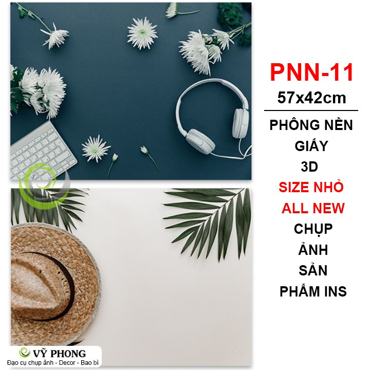 PHÔNG NỀN GIẤY 3D SIZE 57x42CM 2 MẶT ALL NEW TRANG TRÍ CHỤP HÌNH PHỤ KIỆN MỸ PHẨM THỨC ĂN ĐẠO CỤ CHỤP ẢNH INS PNN-11