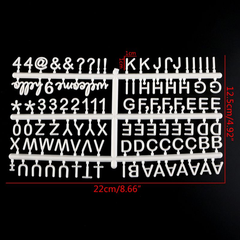 Aoto Bảng Kí Tự Chữ Cái Bằng Nỉ PP Có Thể Thay Đổi