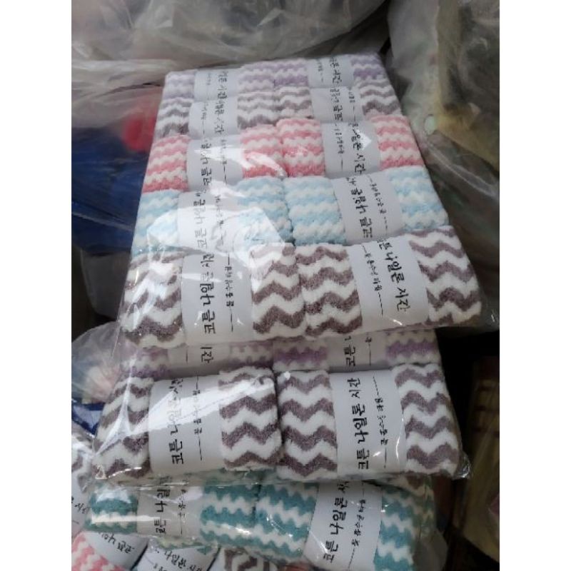 KHĂN MẶT LÔNG CỪU HÀN QUỐC COTTON SIÊU MIỀM MỊN THẤM NƯỚC