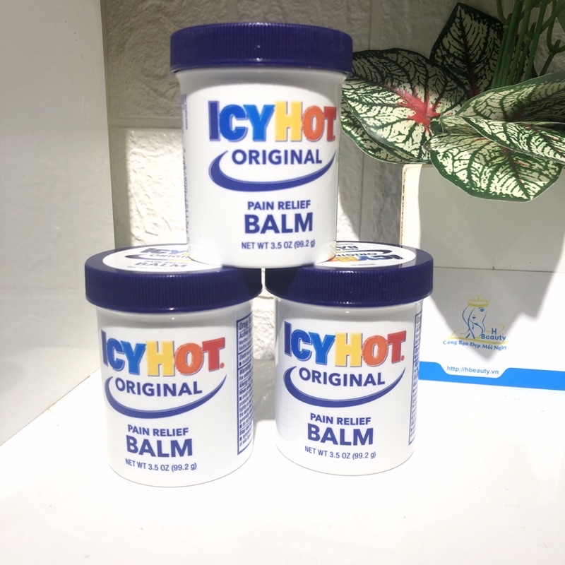 Dầu Nóng Xoa Bóp Giảm Đau Nhức Icy Hot Extra Strength Balm Pain Relieving 99.2g của Mỹ❤️💙