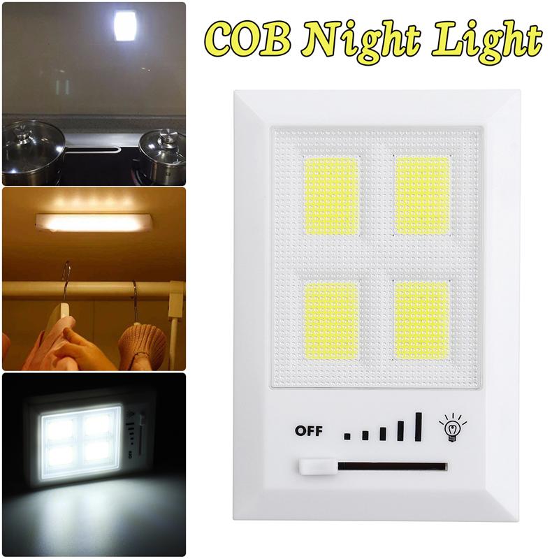 Đèn LED COB gắn tường không dây chạy bằng pin