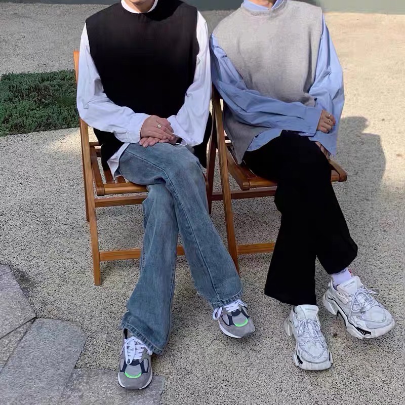 ÁO GILE ĐƠN GIẢN NAM NỮ, ÁO GILÊ XẺ TÀ BIGSIZE NAM NỮ