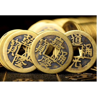 (SHOP SỈ LẺ) SỈ 100 CÁI ĐỒNG XU KHANG HY CỔ MAY MẮN CHIÊU TÀI (GIÁ TỐT)