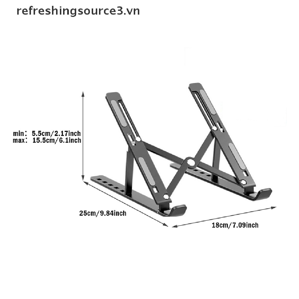 Giá Đỡ Laptop Bằng Hợp Kim Nhôm Có Thể Điều Chỉnh Và Gấp Gọn Tiện Dụng