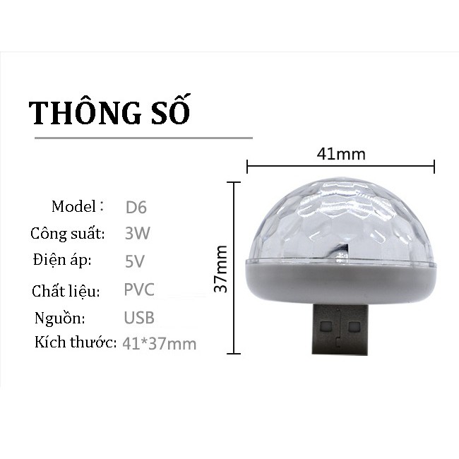 Đèn nháy mini-bar 3led kèm đầu chuyển nguồn điện thoại hoặc usb mang cả club vào thế giới của bạn