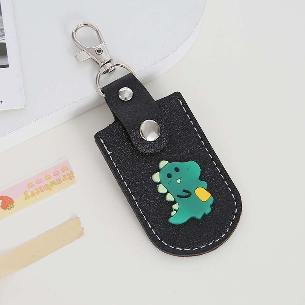 Vỏ Da PU Đựng Thẻ Truy Cập Kèm Móc Khóa Hình Trái Cây Mini