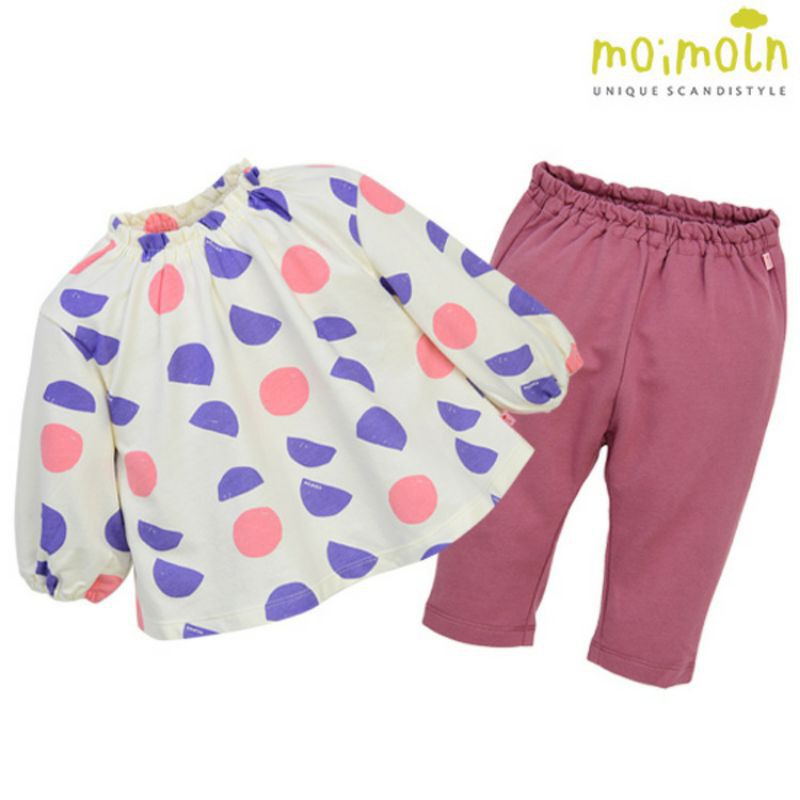 (Sz 80,90,100,120)lỗi nhẹ- Bộ nỉ da cá Moimoln VN xuất Hàn