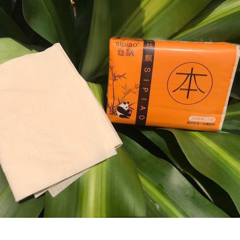 Giấy ăn gấu trúc giấy vệ sinh 1 thùng 30 gói - KHĂN GIẤY GẤU TRÚC