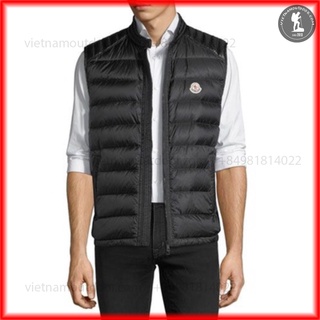 Áo Khoác phao gile  Moncler cộc tay Nam Hàng Chính H.ãng -  áo khoác mùa đông