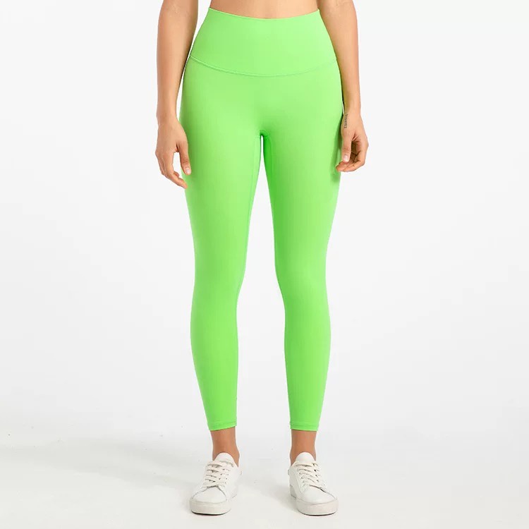 Quần legging thể thao Hoppe Fumeng màu trơn thời trang cho nữ