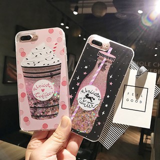 Ốp lưng kim tuyến nước cho iPhone 8 7 Plus