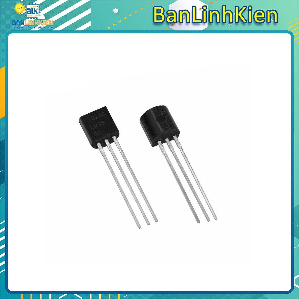 Cảm biến nhiệt độ LM35 To92 Loại Tốt | BigBuy360 - bigbuy360.vn