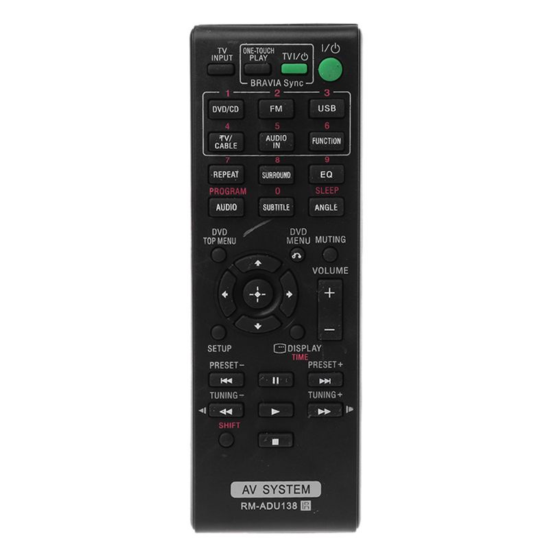 Điều khiển từ xa RM-ADU138 thay thế cho hệ thống âm thanh Video Sony AV DAV-TZ140 HBD-TZ130 HBD-TZ140 Tele