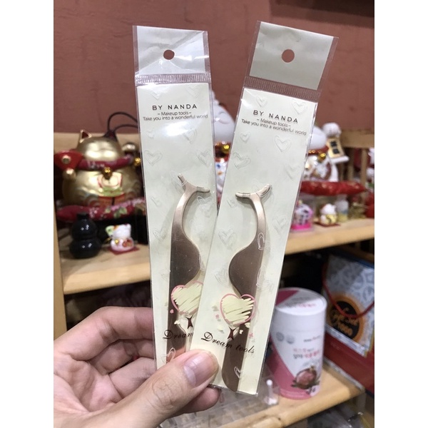 Nhíp gắn mi giả By Nanda Make up tool Dream tools