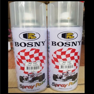 Sơn xịt bóng mờ, bóng trong Bosny