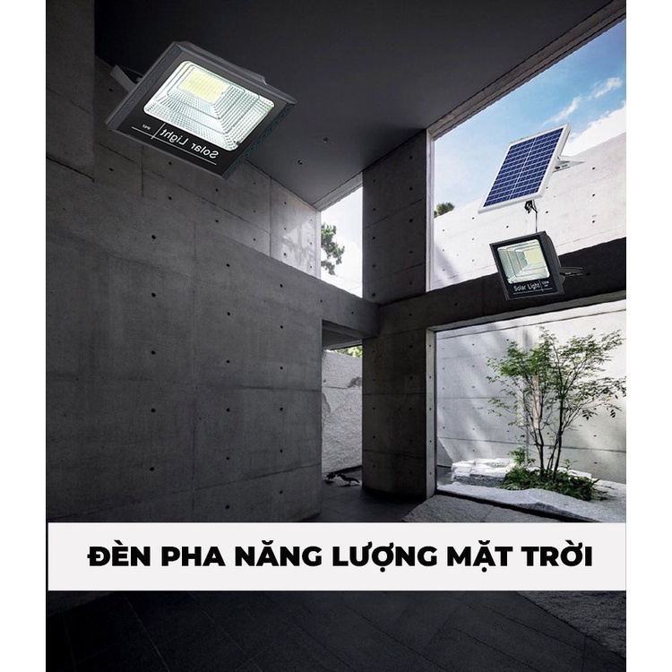 Đèn Pha Năng Lượng Mặt Trời KITAWA ; Chống nước IP67; Bảo Hành 2 Năm
