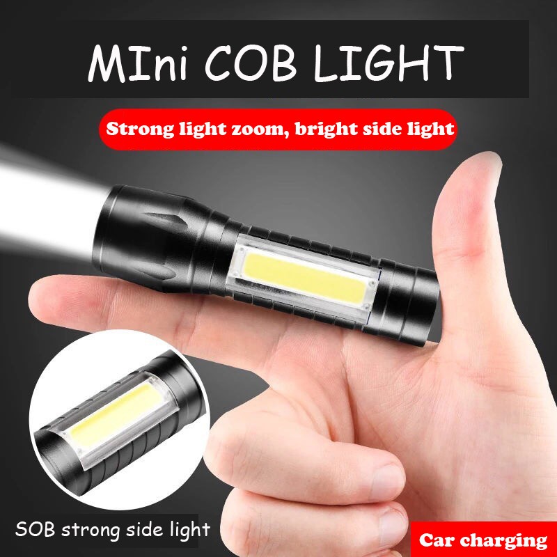 XPE + Cảnh sát CREE Mini LED Đèn pin sạc không thấm nước sạc USB-511 | BigBuy360 - bigbuy360.vn