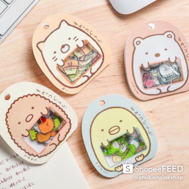 50 Miếng Sticker trang trí