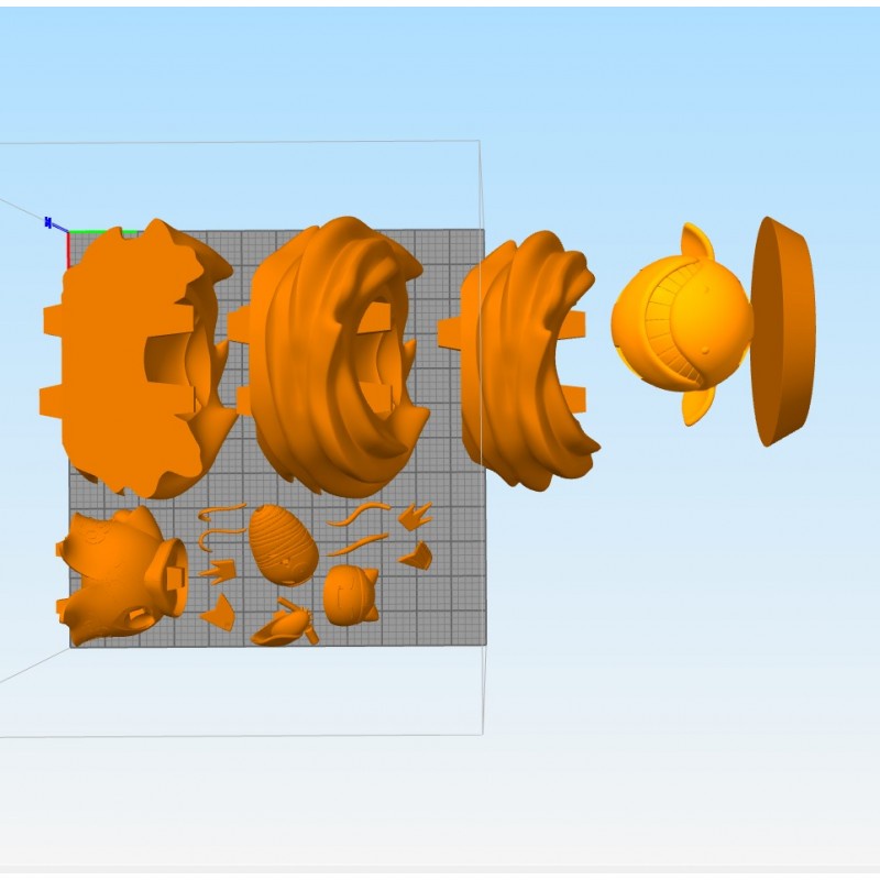 File in 3D Snorlax Kisame Naruto Pokemon - Manga