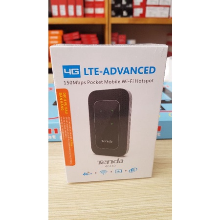 Phát wifi di động từ sim 4g. Tenda 4G180.
