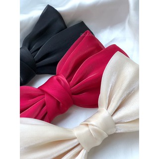 (Hà Nội) Ribbon Kẹp Tóc Nơ Bản To