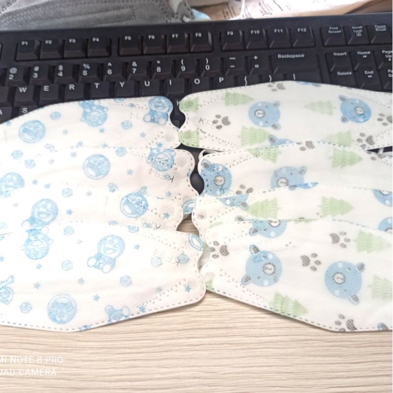 [Set 10 cái] khẩu trang kf94 trẻ em NHẬT ANH MASK 4 lớp kháng khuẩn chống bụi siêu mịn 4D công nghệ HÀN QUỐC