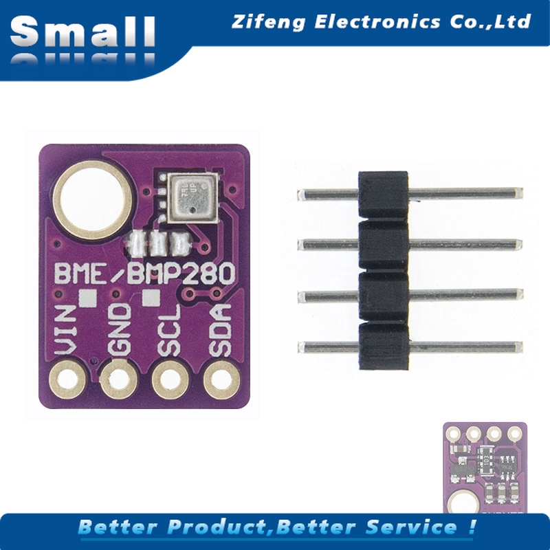 SENSOR SENSOR Mô Đun Cảm Biến Áp Suất Nhiệt Độ Kỹ Thuật Số Bme280 5v 3.3v I2C Spi 1.8-5v