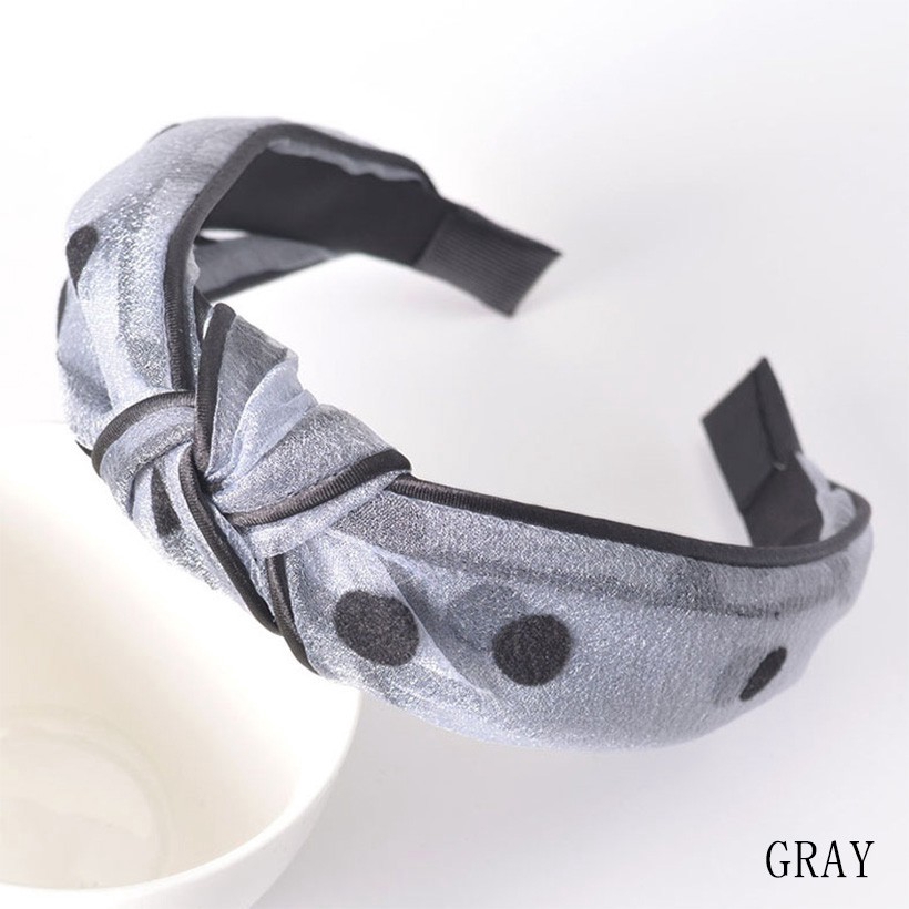 Cài Tóc Họa Tiết Chấm Bi Thời Trang Cho Nữ