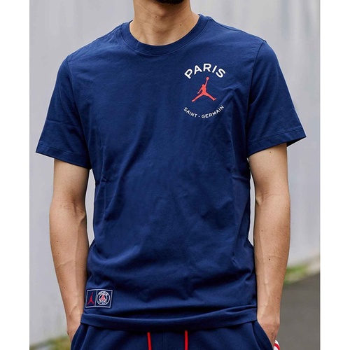 Áo thun tay ngắn JORDAN BRAND PSG LOGO TEE db6515 cho nam và nữ