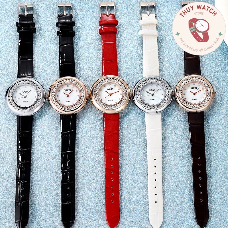 Đồng hồ công sở nữ GeDi phong cách sang trọng 39mm