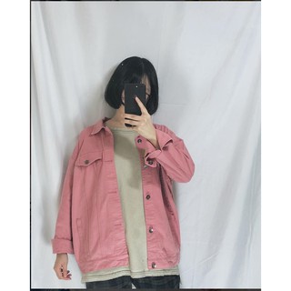 [ 5 MÀU ] Áo khoác kaki ulzzang thu đông dài tay siêu hịn