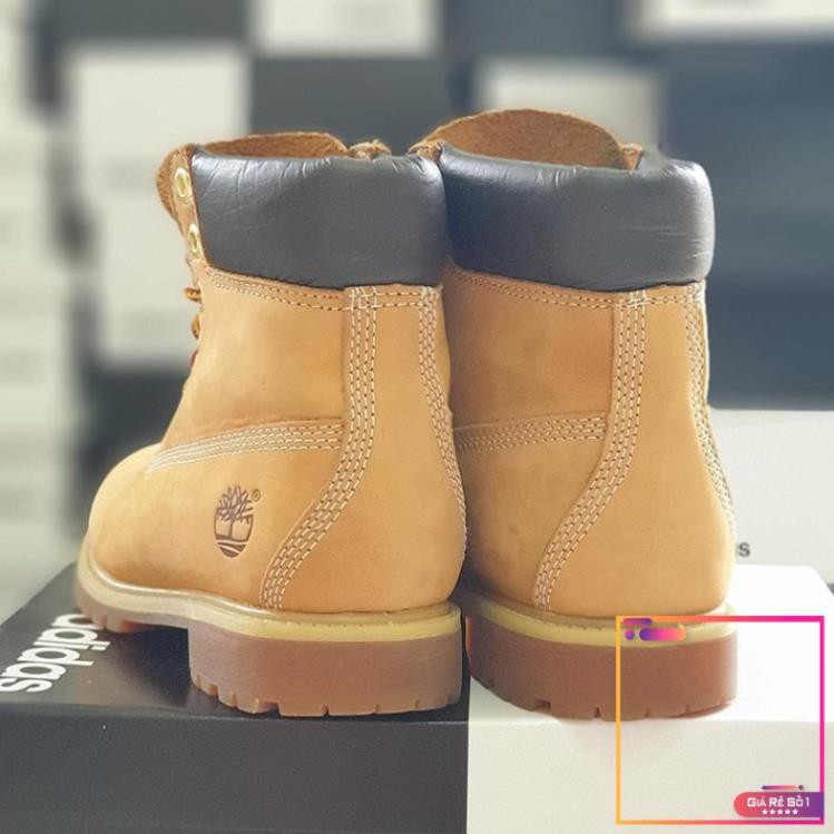 Giày boot da thật hiệu Timberland, size 36-37, real 2hand  -V1