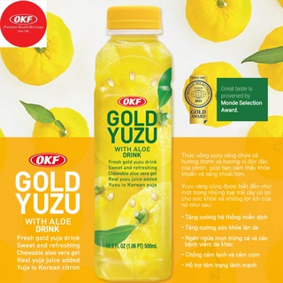 Nước chanh yuzu lô hội okf 500ml