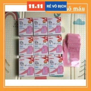 PR7 💖💖BIG SALE💖💖Combo 10 Túi Trữ Sữa Pigeon Cao Cấp 250ML 15