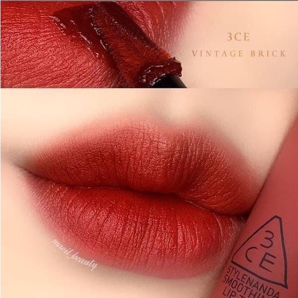 SON 𝟑𝐂𝐄 SMOOTHING LIP TINT #𝐕𝐢𝐧𝐭𝐚𝐠𝐞 𝐁𝐫𝐢𝐜𝐤 SALE 70%